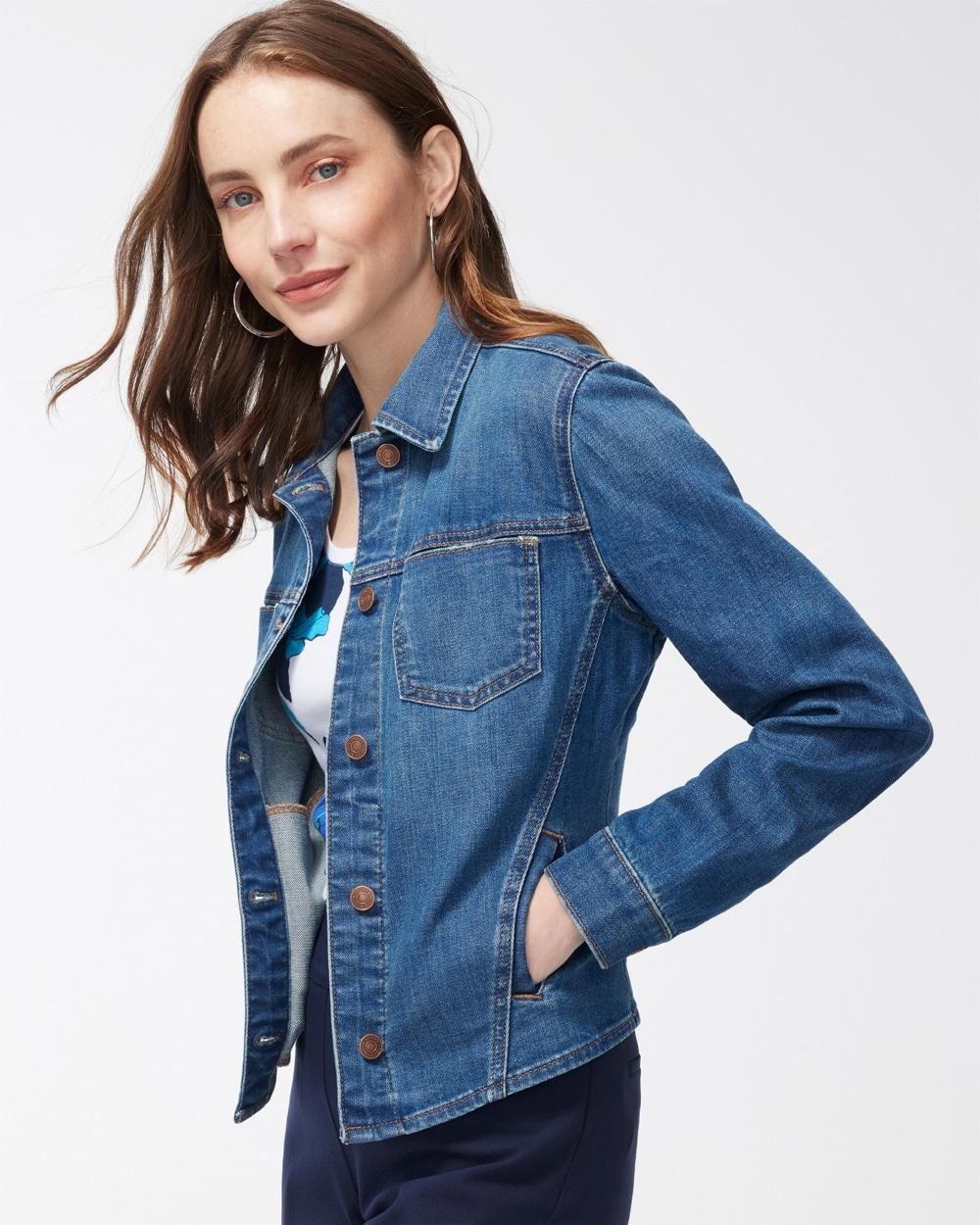 Cropped Denim Jacket product image