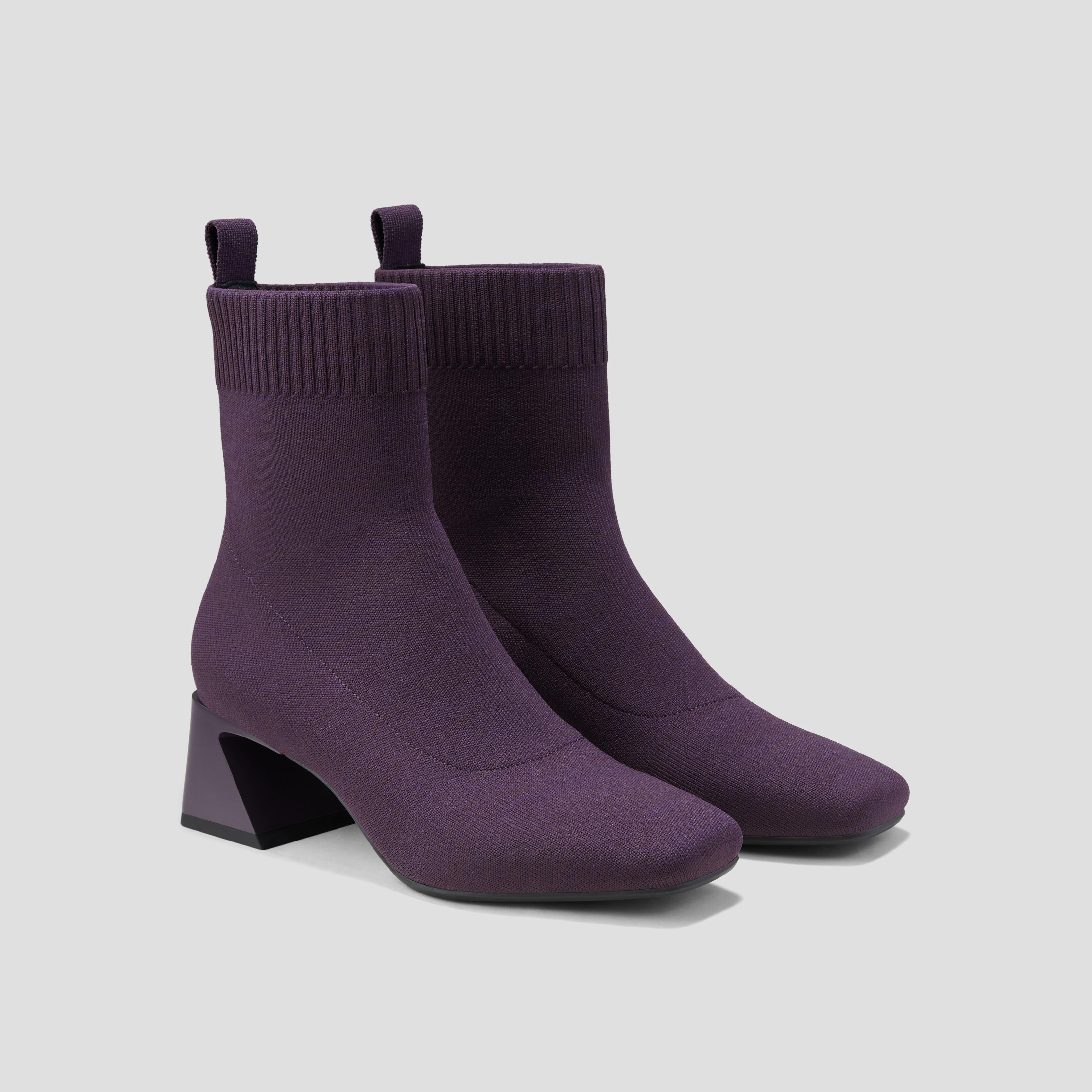 Square-Toe Water-Repellent Ankle Boots (Ryan Pro) Product Image