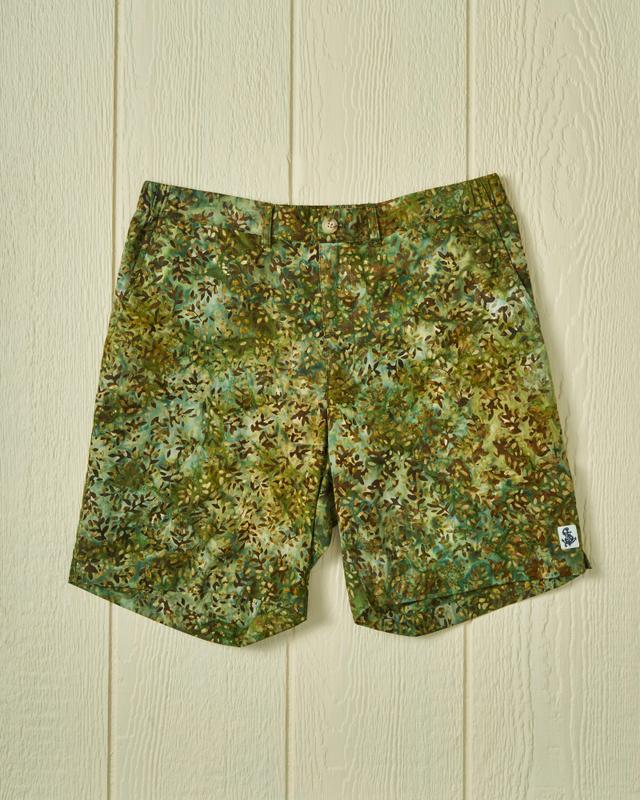 Batik Short in Olive Product Image