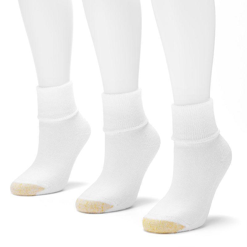 Womens GOLDTOE 3-pack Ultra Tec Terry Cuff Socks Product Image