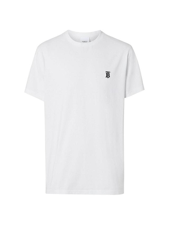 Mens Parker Embroidered Logo Tee Product Image