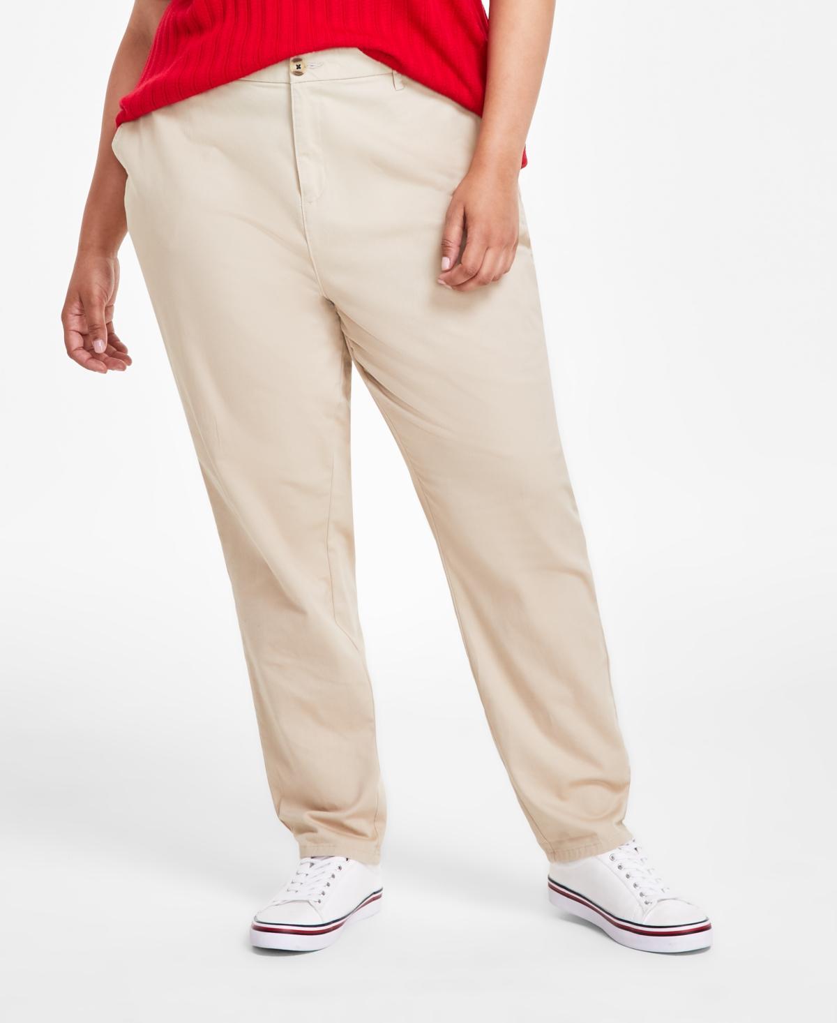 Tommy Hilfiger Th Flex Plus Size Hampton Chino Pants Product Image