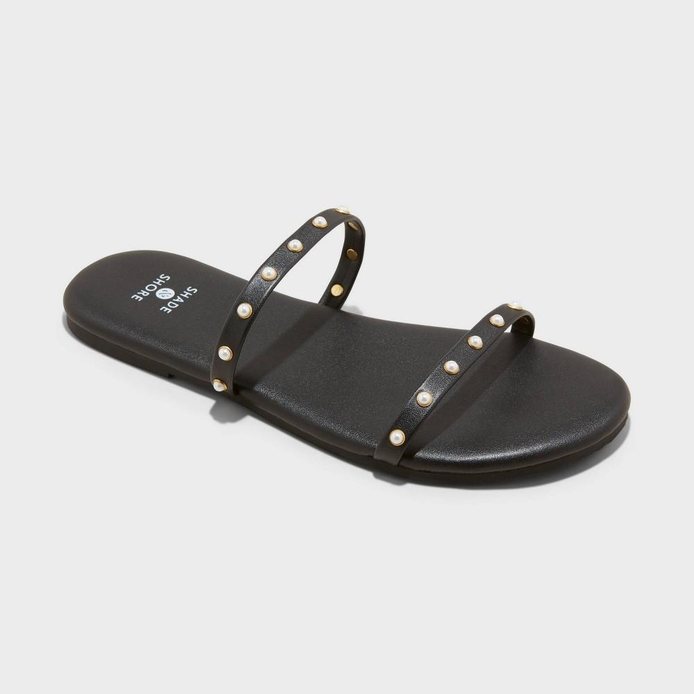 Womens Indi Slide Sandals - Shade & Shore Black 12 Product Image