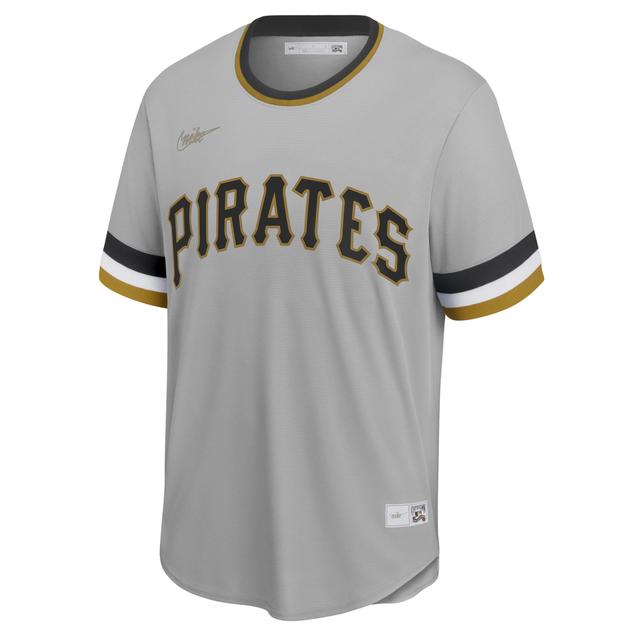 Nike Mens MLB Pittsburgh Pirates (Roberto Clemente) Cooperstown Baseball Jersey Product Image