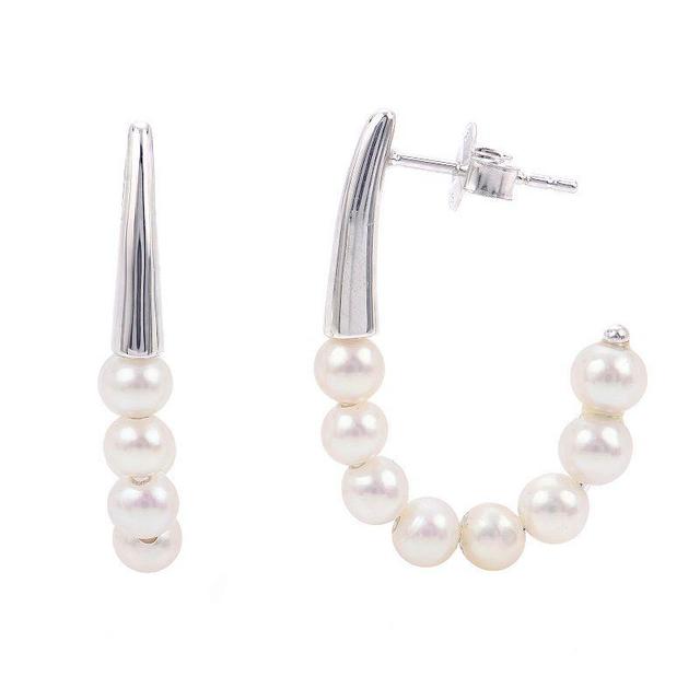 Pearlustre By Imperial Sterling Silver Freshwater Pearl Earring Product Image