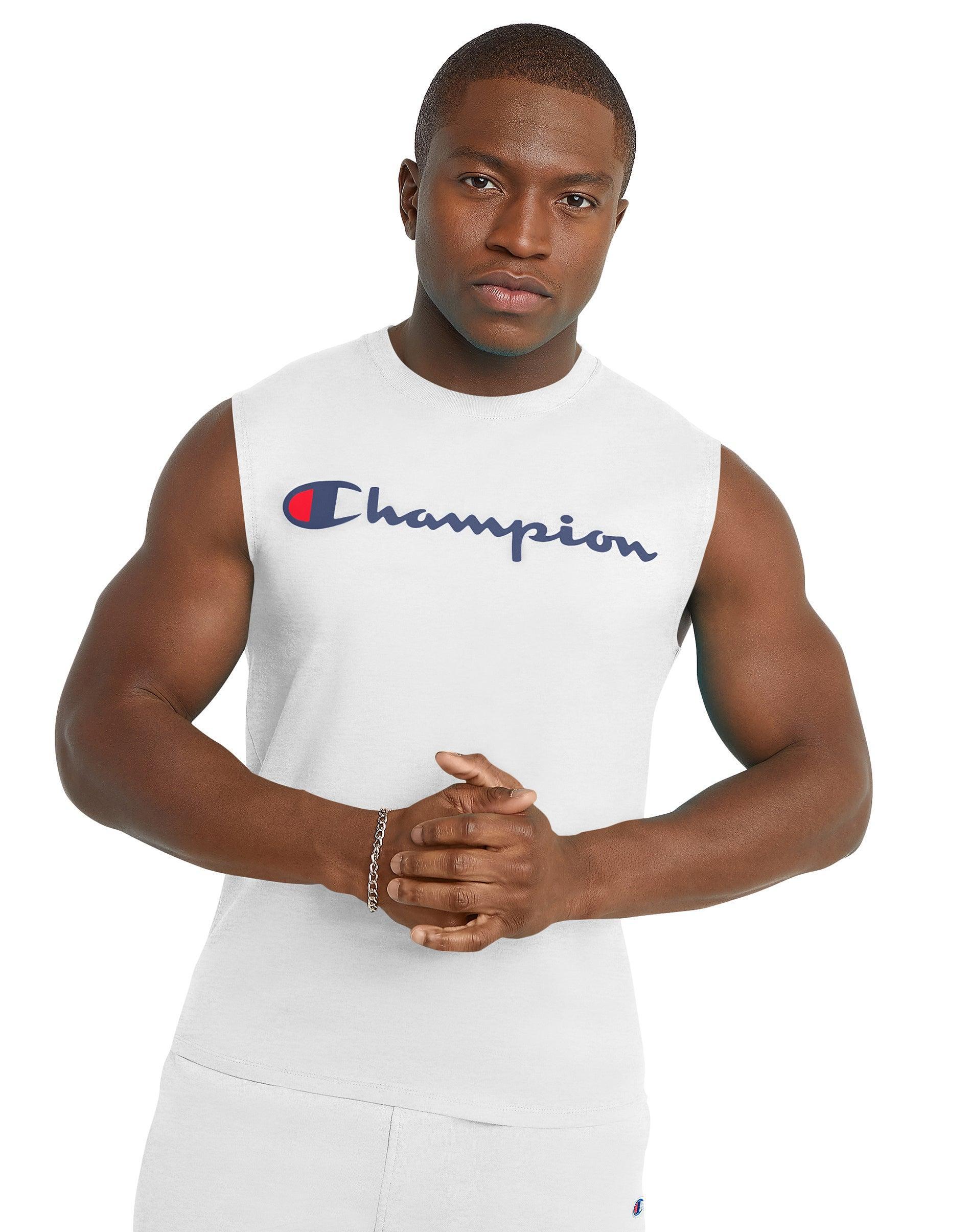 Champion Classic Graphic Mens Sleeveless Muscle T-Shirt, Small Product Image