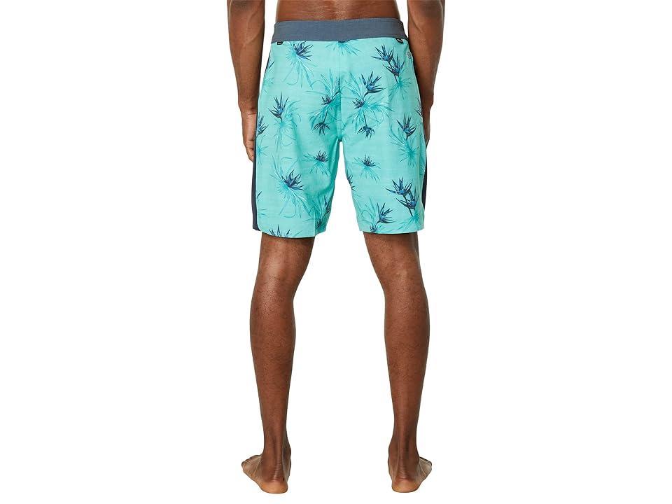 Rip Curl Mirage 3/2/1 Ultimate 19 Boardshorts Grey/Aqua) Men's Swimwear Product Image