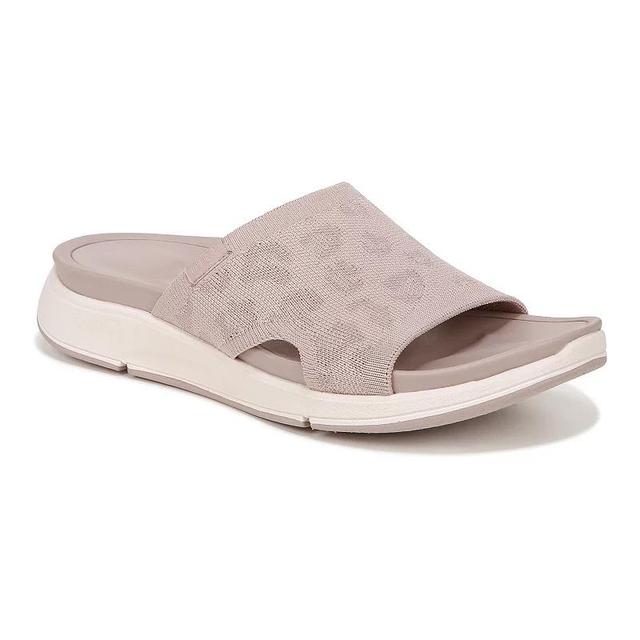 Ryka Triumph Womens Slide Sandals Purple Taupe Product Image