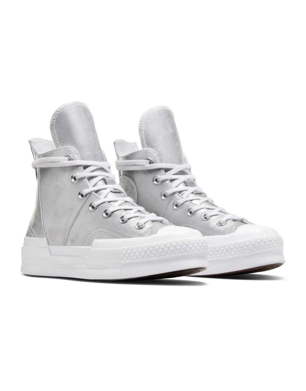 Converse Chuck 70 Plus sneakers in silver Product Image