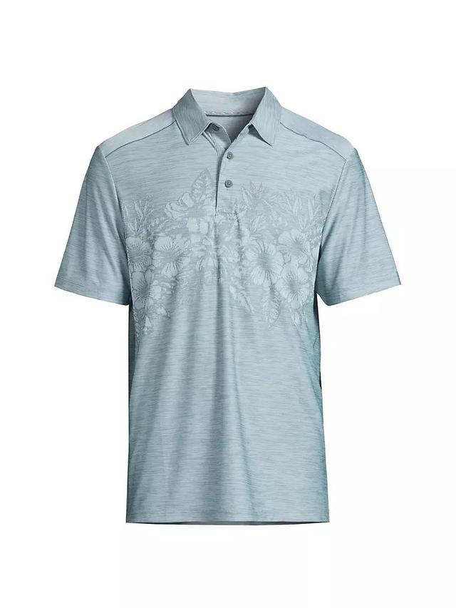 Palm Coast Hibiscus Border Shirt Product Image