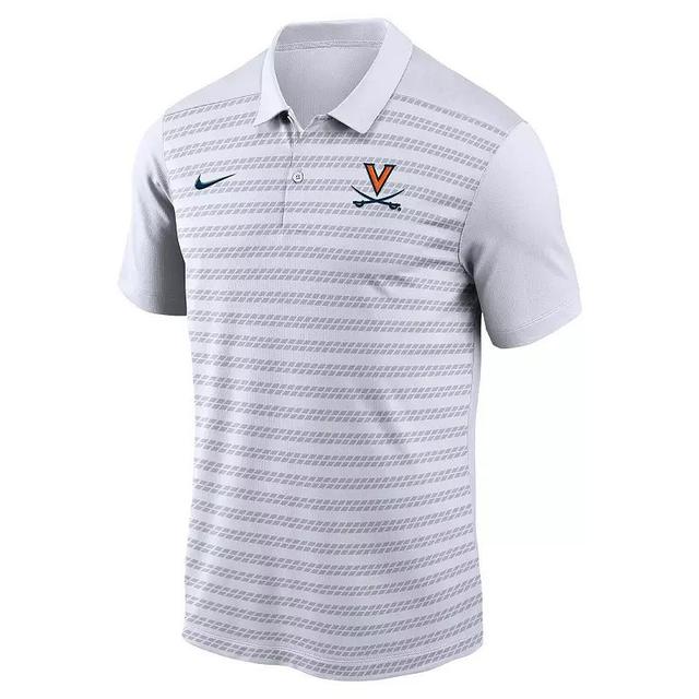 Nike Mens White Virginia Cavaliers 2024 Early Season Coaches Sideline Polo Shirt - White Product Image