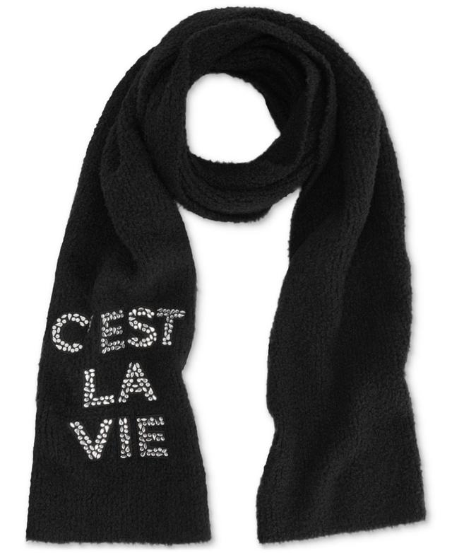 Karl Lagerfeld Paris Womens Sparkle Cest La Vie Scarf Product Image