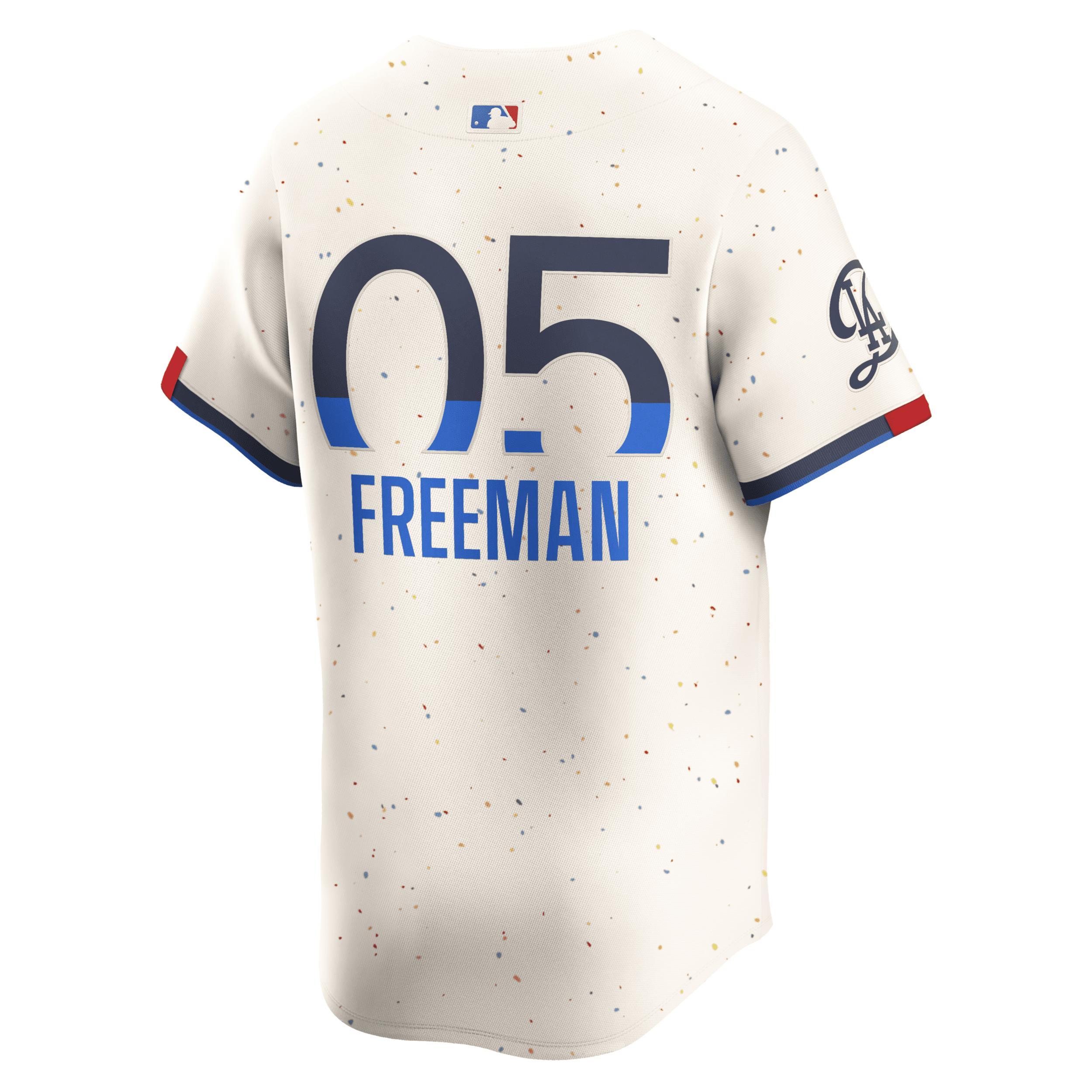 Freddie Freeman Los Angeles Dodgers City Connect Nike Mens Dri-FIT ADV MLB Limited Jersey Product Image