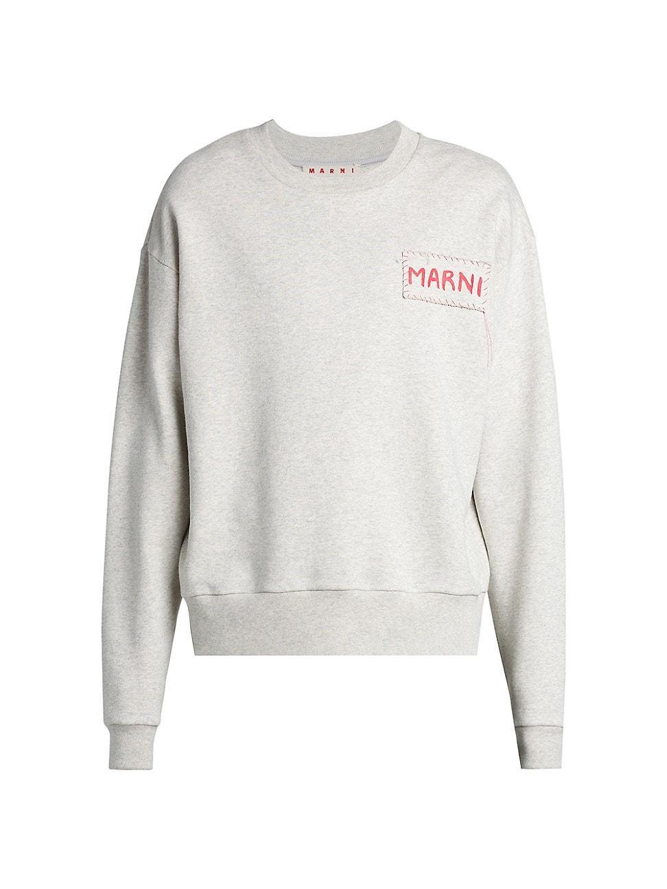 Mens Logo Crewneck Sweatshirt Product Image