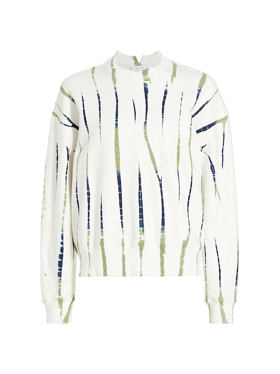 Womens Blake Tie-Dye Stripe Sweatshirt product image