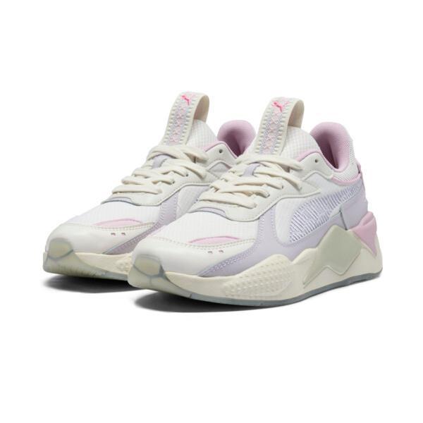 PUMA RS-X LNDSCP Altiplano Women's Sneakers in Warm White/Spring Lavender/Sedate Grey Product Image