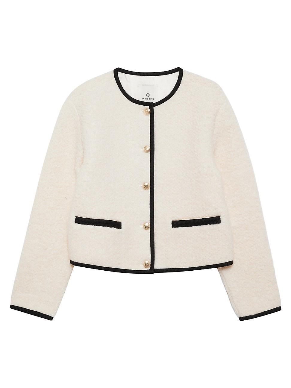 Womens Logan Wool-Blend Jacket Product Image