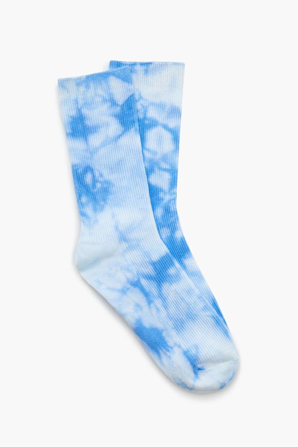 Tie-Dye Crew Socks | Forever 21 Product Image