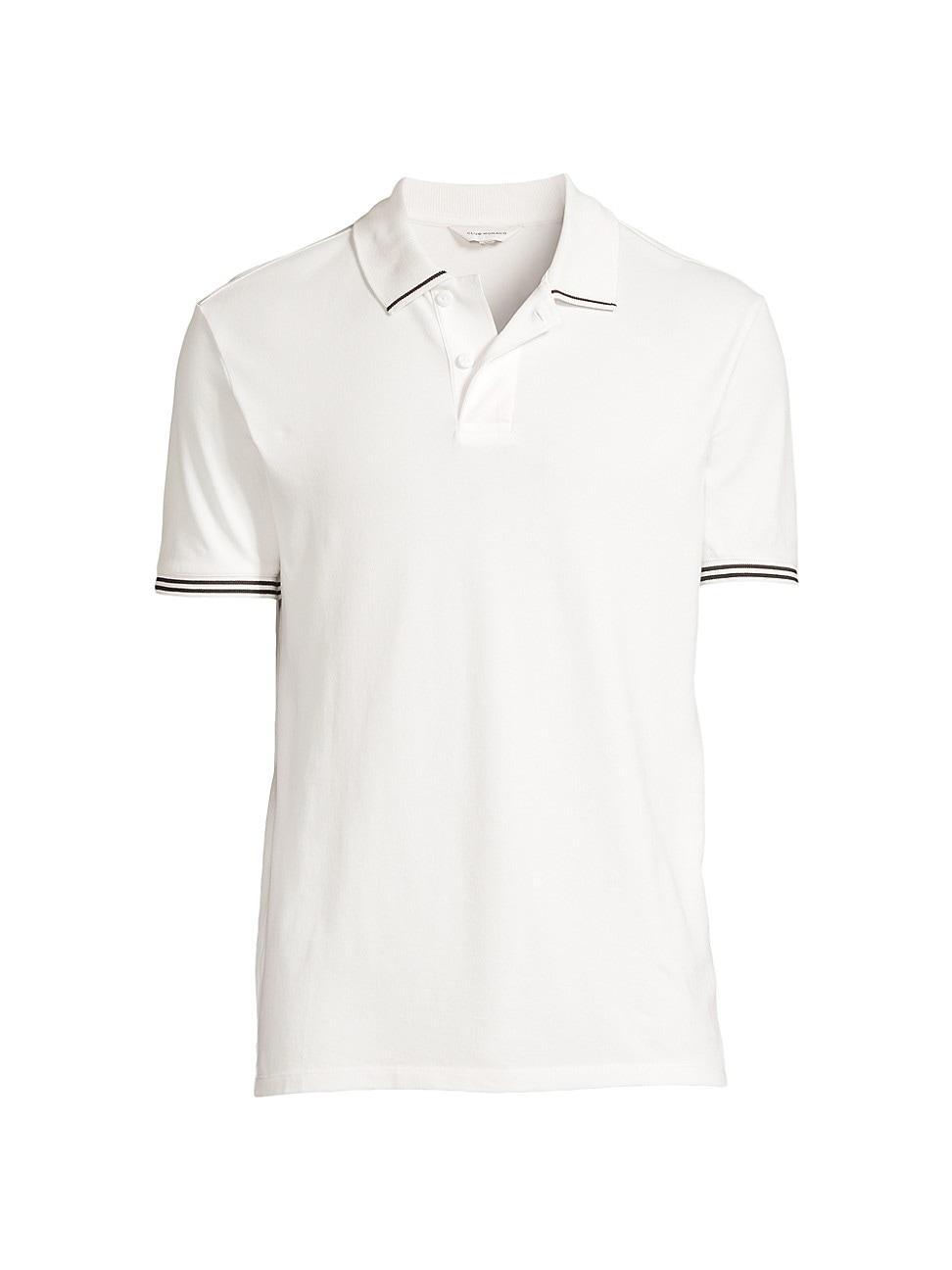 Mens Cotton Polo Shirt Product Image