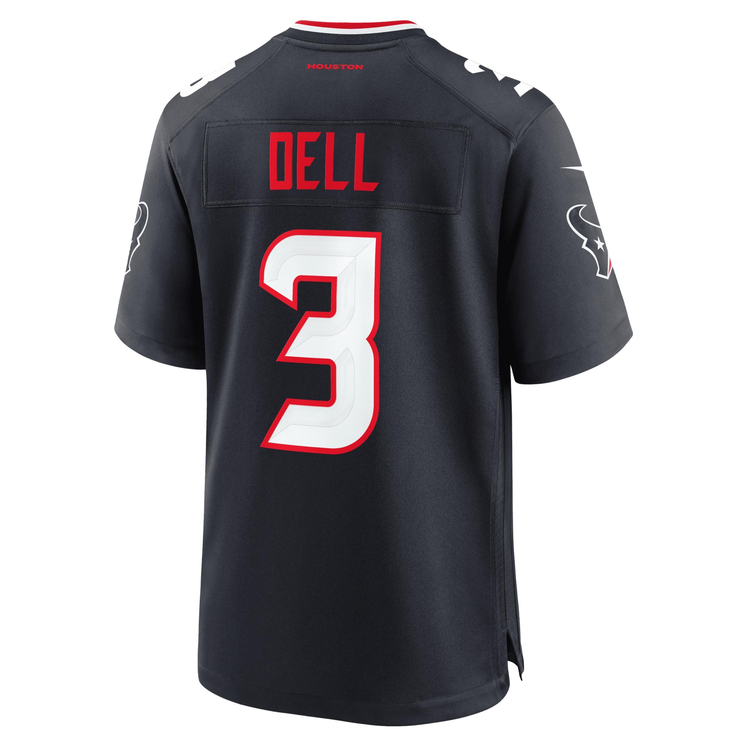 Tank Top Dell Houston Texans Nike Men's NFL Game Football Jersey Product Image