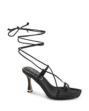 Kenneth Cole Womens Belinda Ankle Tie High Heel Sandals Product Image