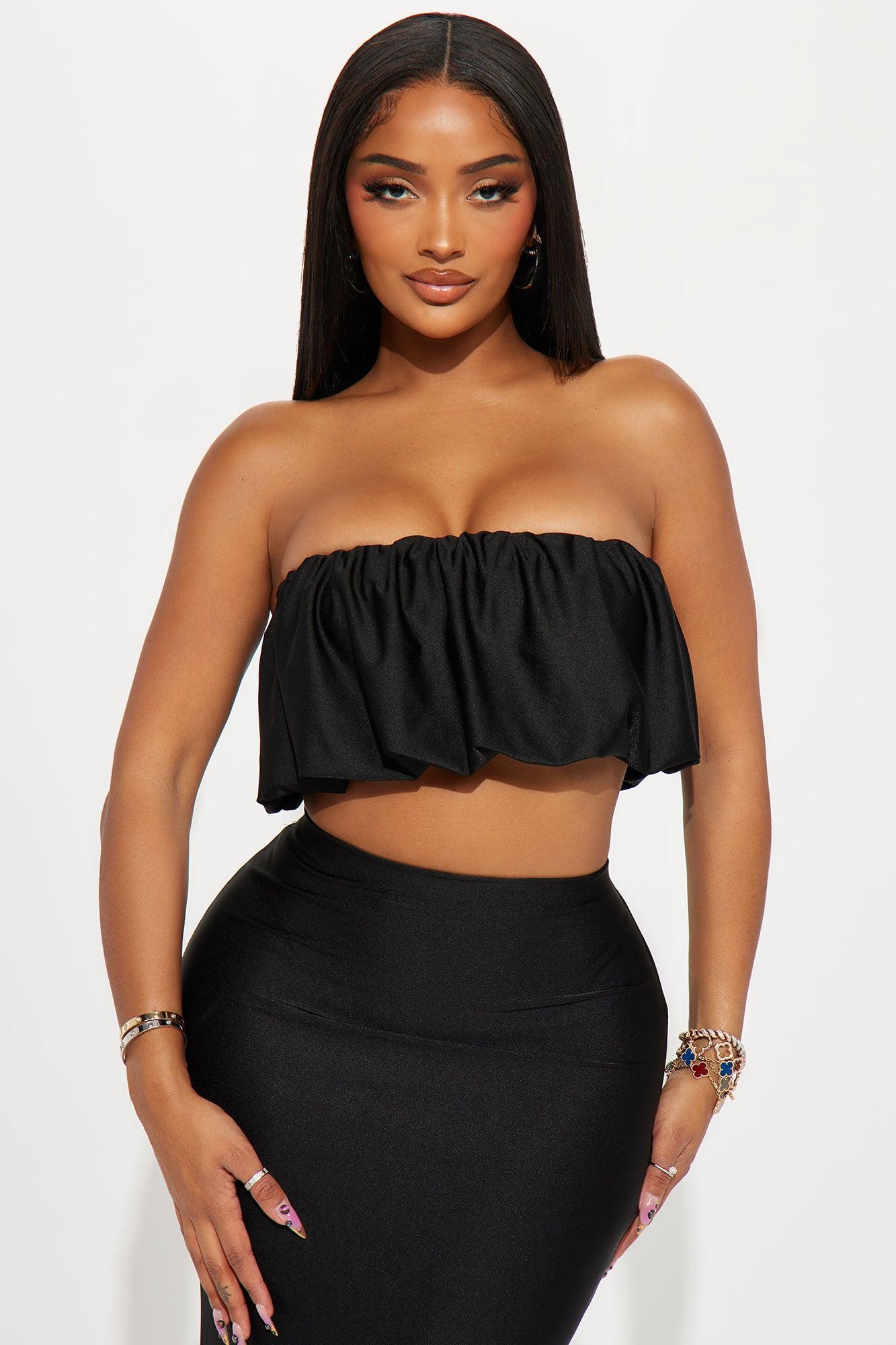 Kassidy Skirt Set - Black Product Image