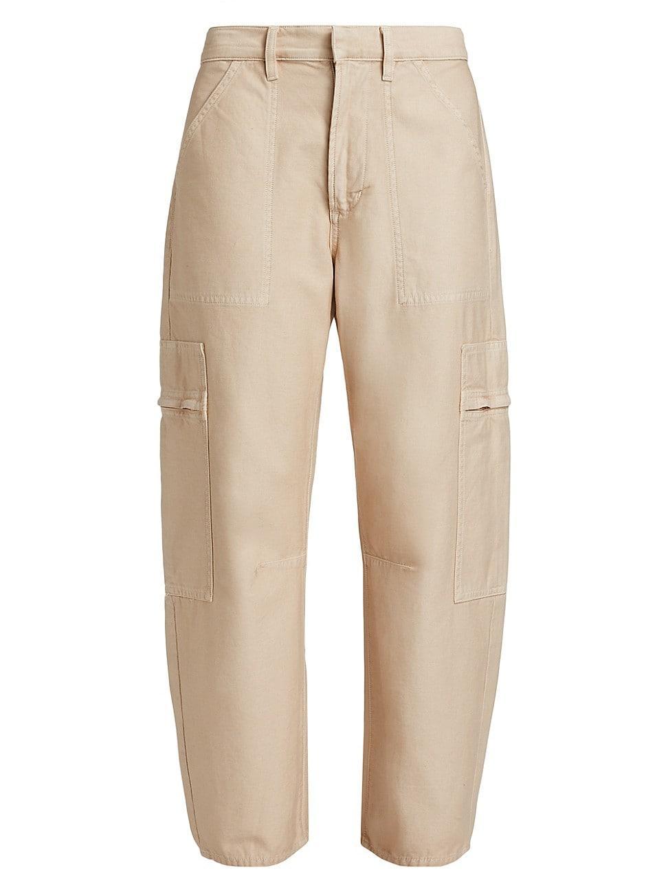 Womens Marcelle Low-Slung Cargo Pants Product Image