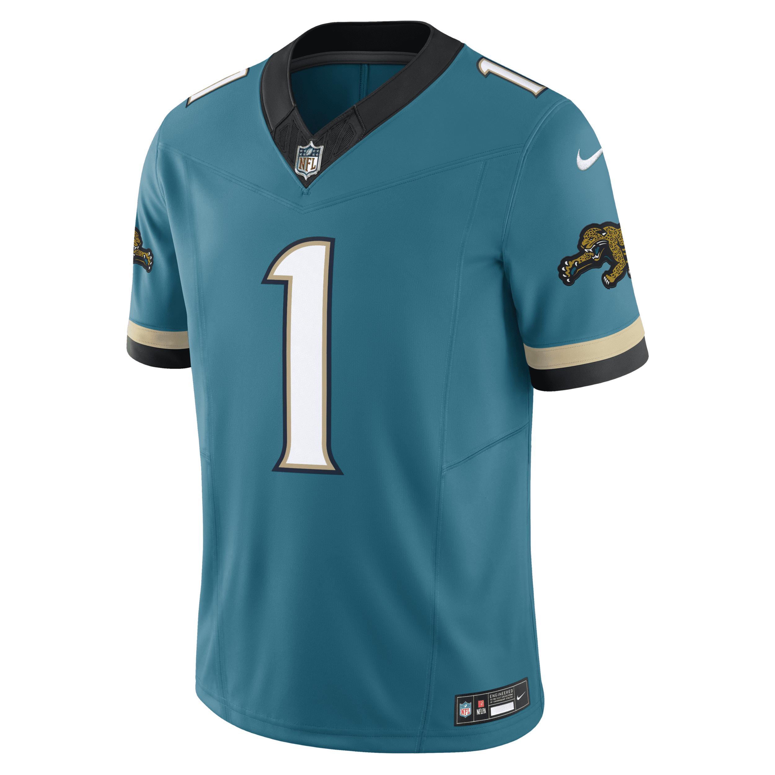 Travis Etienne Jr. Jacksonville Jaguars Nike Men's Dri-FIT NFL Limited Football Jersey Product Image