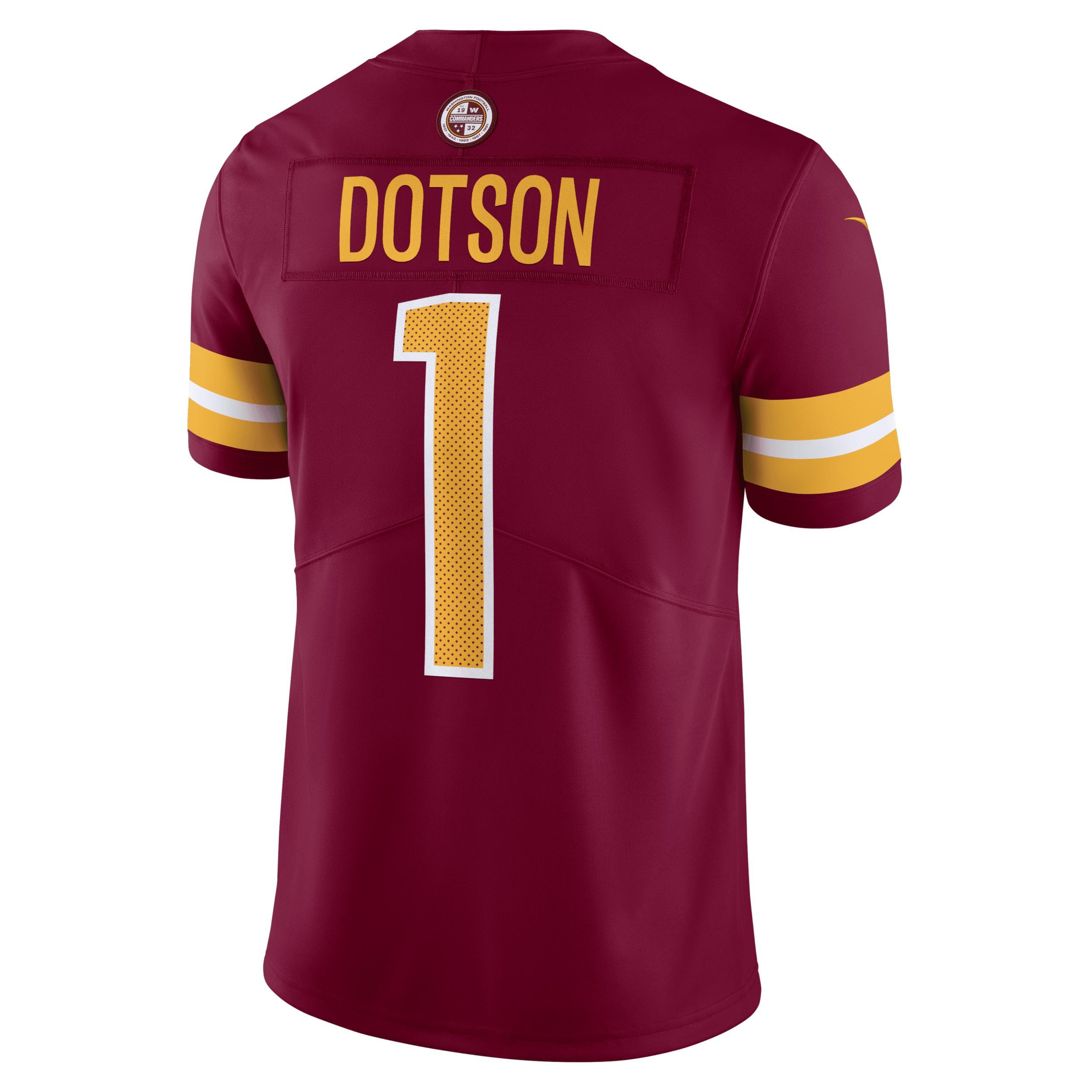 Jahan Dotson Washington Commanders Nike Men's Dri-FIT NFL Limited Football Jersey Product Image