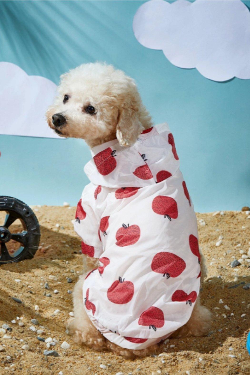 Fruit Print Sun Protection Pet Shirt Female Product Image