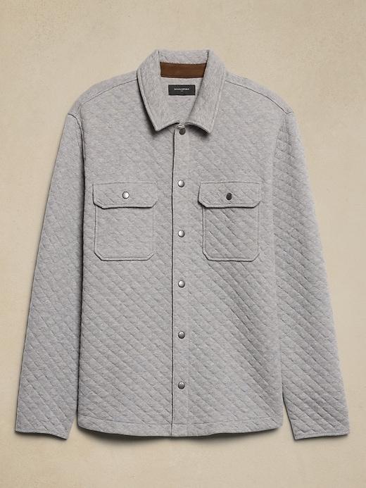 Quilted Shirt Jacket Product Image