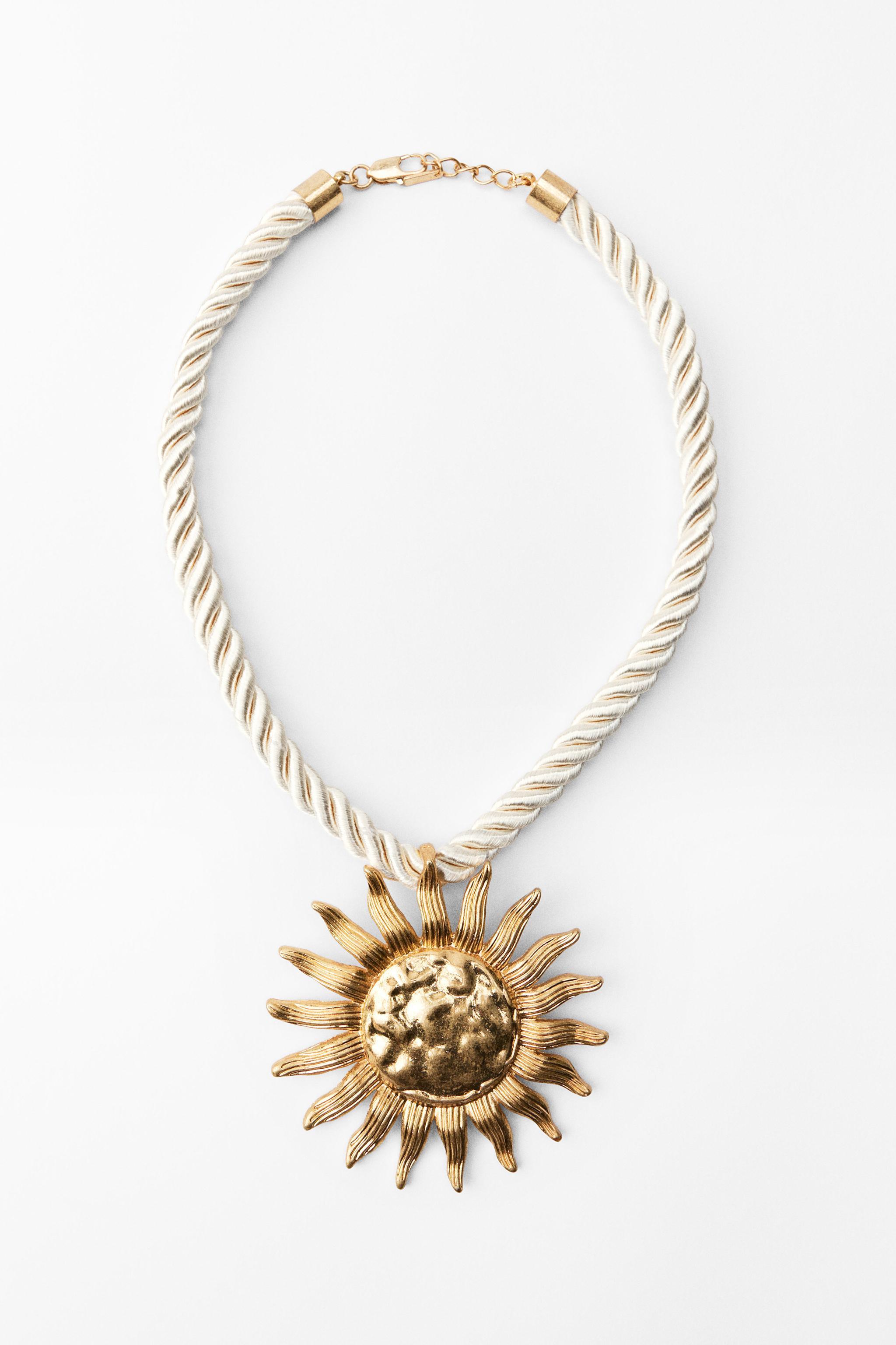 SUN CORD NECKLACE Product Image