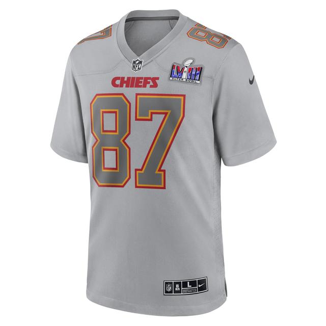 Travis Kelce Kansas City Chiefs Super Bowl LVIII Nike Men's NFL Atmosphere Game Jersey Product Image