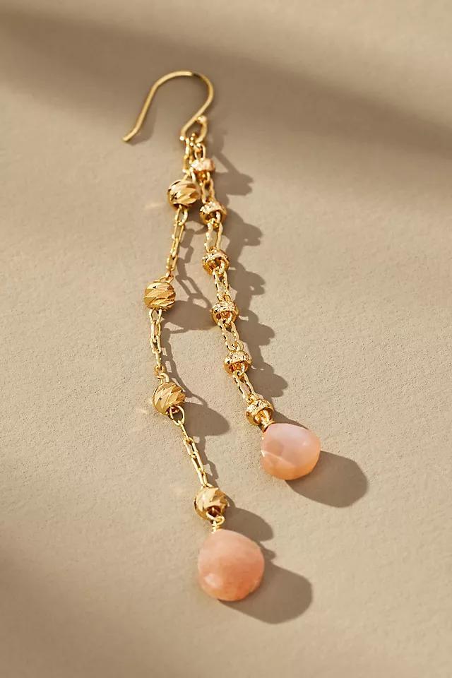 Pearl Tassel Drop Earrings Product Image