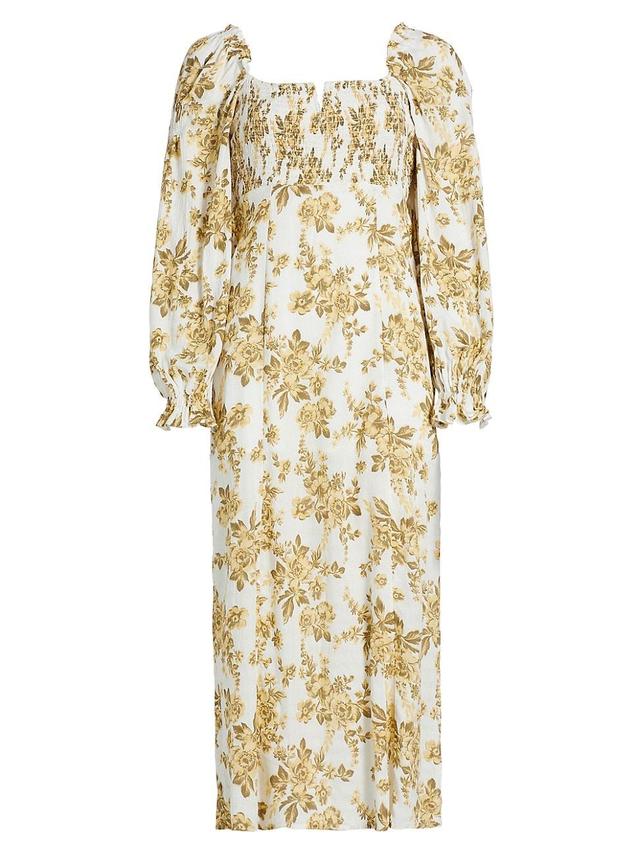 Free People Jaymes Midi (Pastry Cream Combo) Women's Clothing Product Image