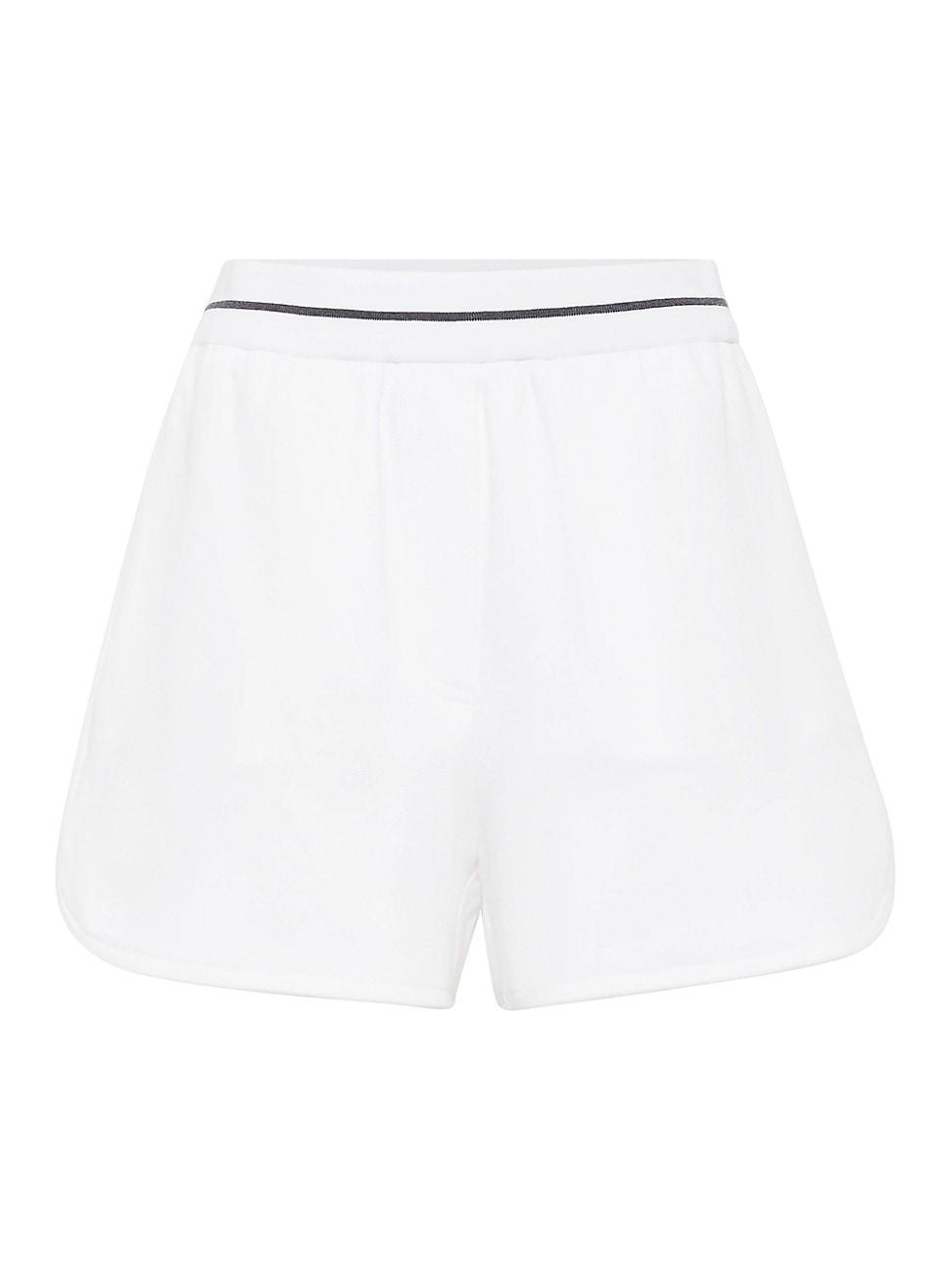 Womens Techno Cotton Pique Shorts Product Image