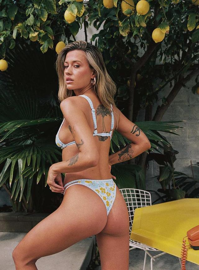 Hailey High Cut Cheeky Bikini Bottoms Floral Product Image