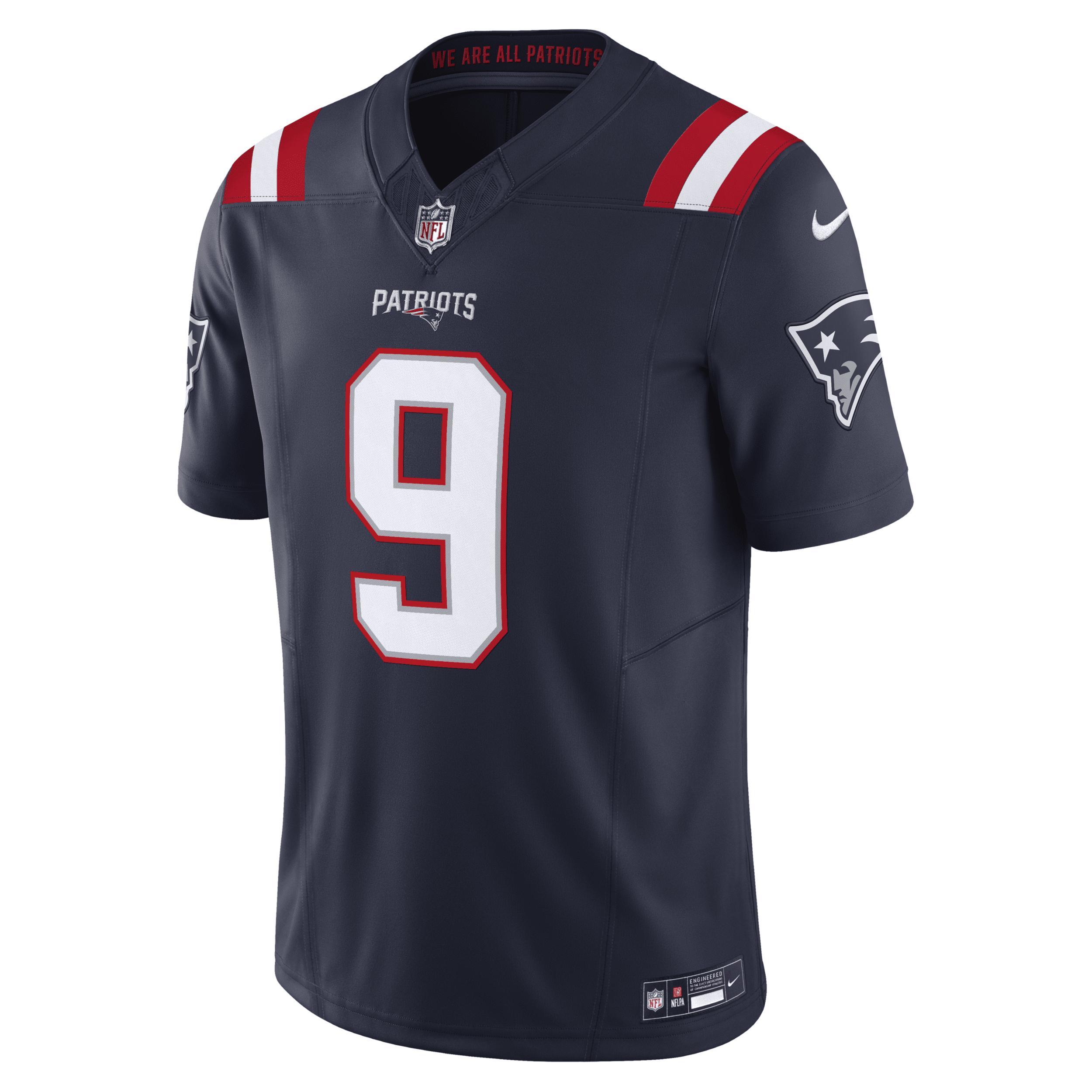 Nike Mens Matthew Judon New England Patriots Vapor F.u.s.e. Limited Jersey - Navy Product Image