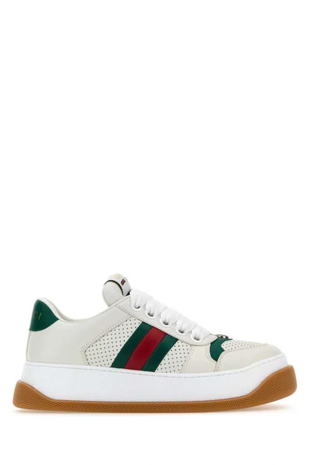 Screener Sneaker In White,green,red Product Image