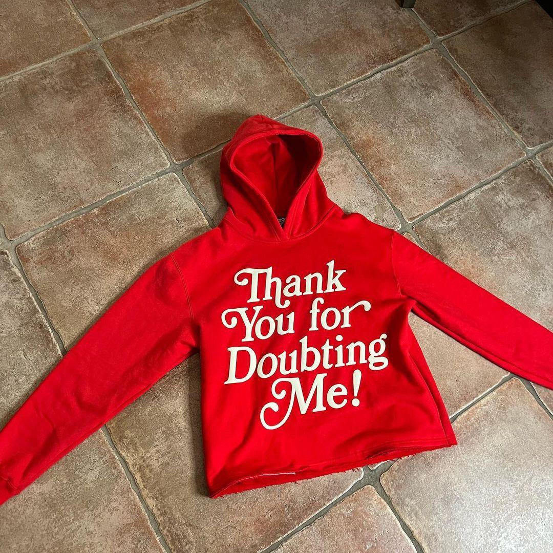 Thank You For Doubting Me Graphic Hoodie Product Image