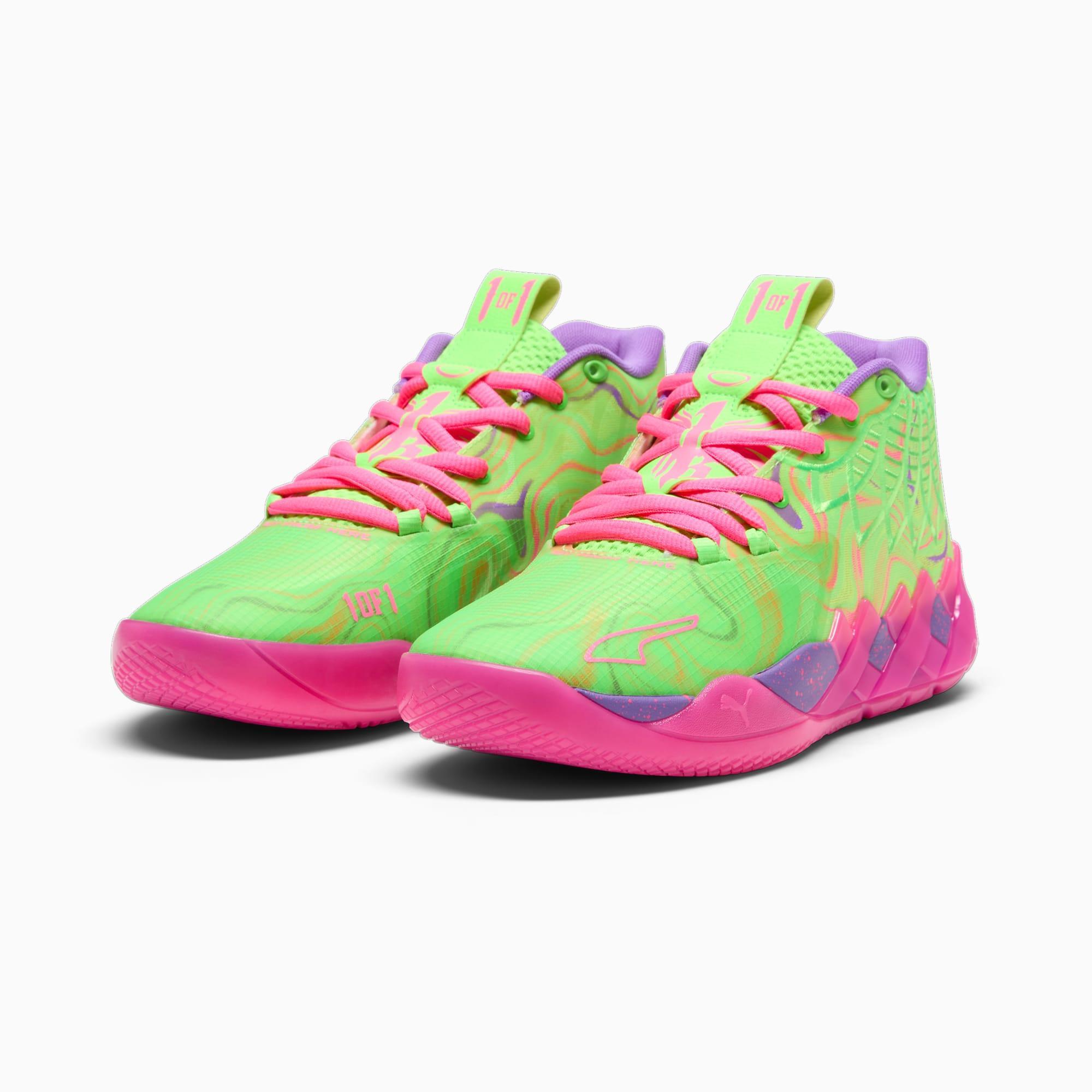 PUMA x LAMELO BALL MB.01 Inverse Toxic Men's Basketball Shoes Product Image