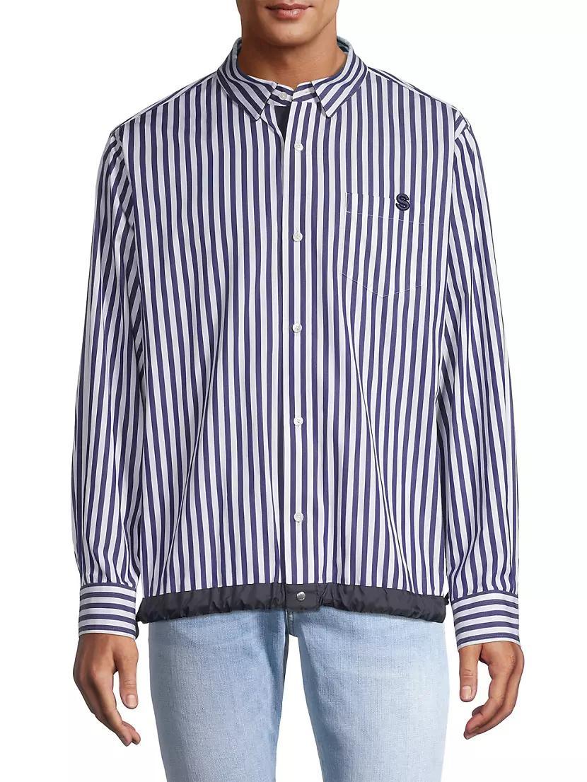 Thomas Mason Cotton Poplin Shirt Product Image