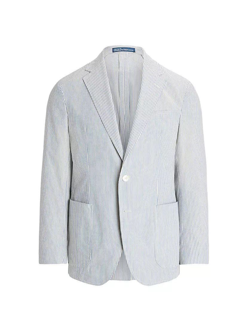 Seersucker Single-Breasted Sport Coat Product Image