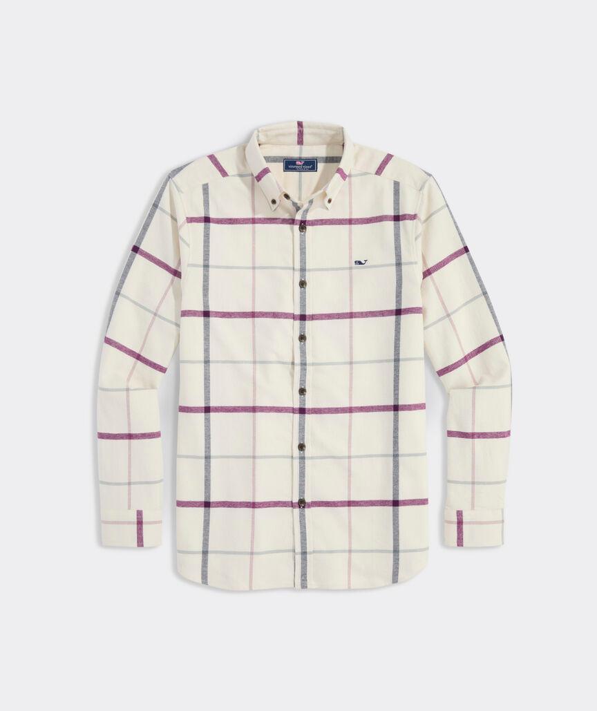 Vineyard Flannel Plaid Shirt Product Image