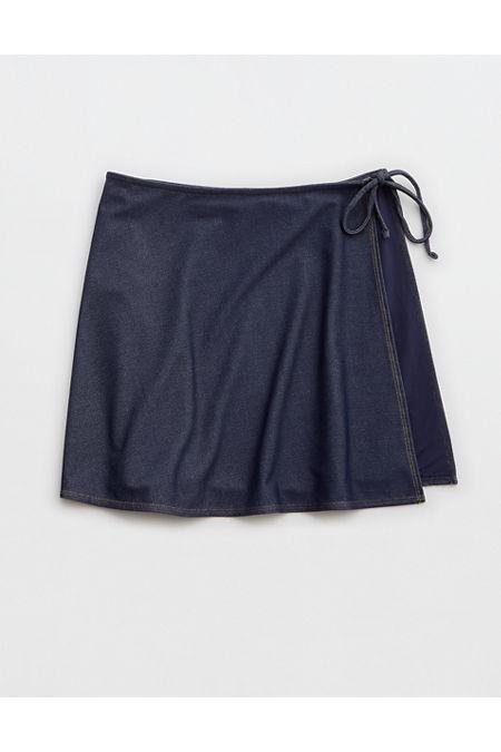 AE x Aerie Match Made In Denim Swim Sarong Women's Product Image