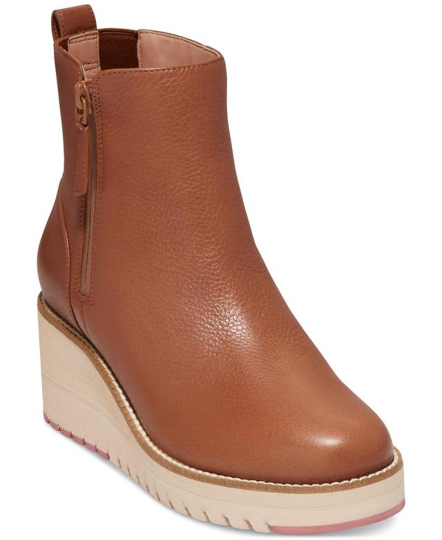 Cole Haan ZeroGrand City Waterproof Wedge Zip Bootie Product Image