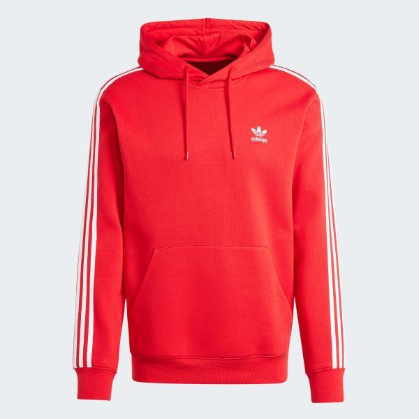 adidas Originals Mens 3 Stripe Hoodie Product Image