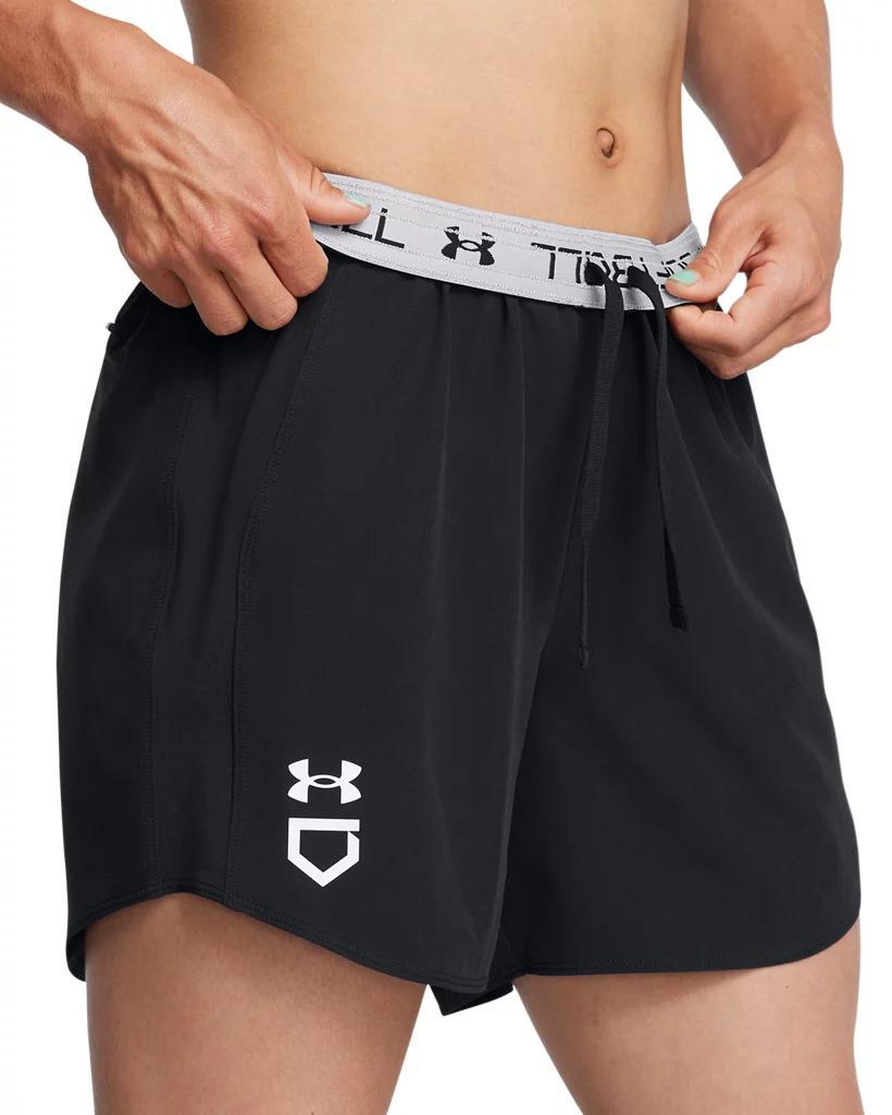 Women's UA Utility Softball Shorts Product Image