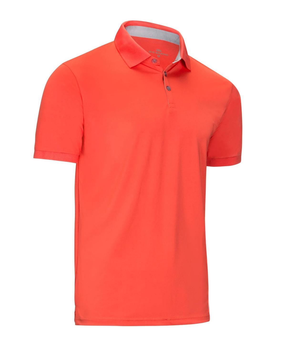 Mio Marino Mens Designer Golf Polo Shirt Product Image