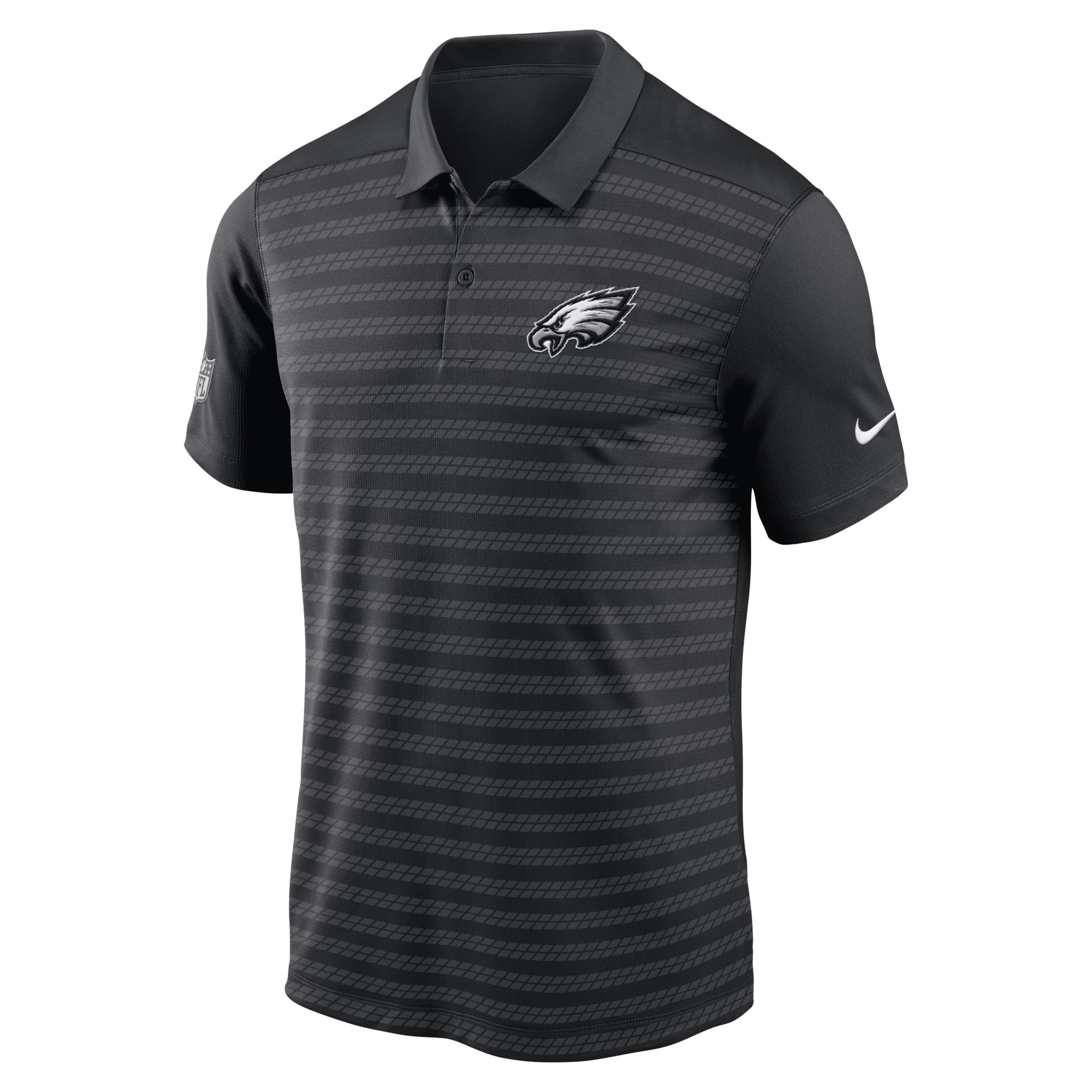 Mens Nike Green Philadelphia Eagles Sideline Victory Performance Polo Product Image